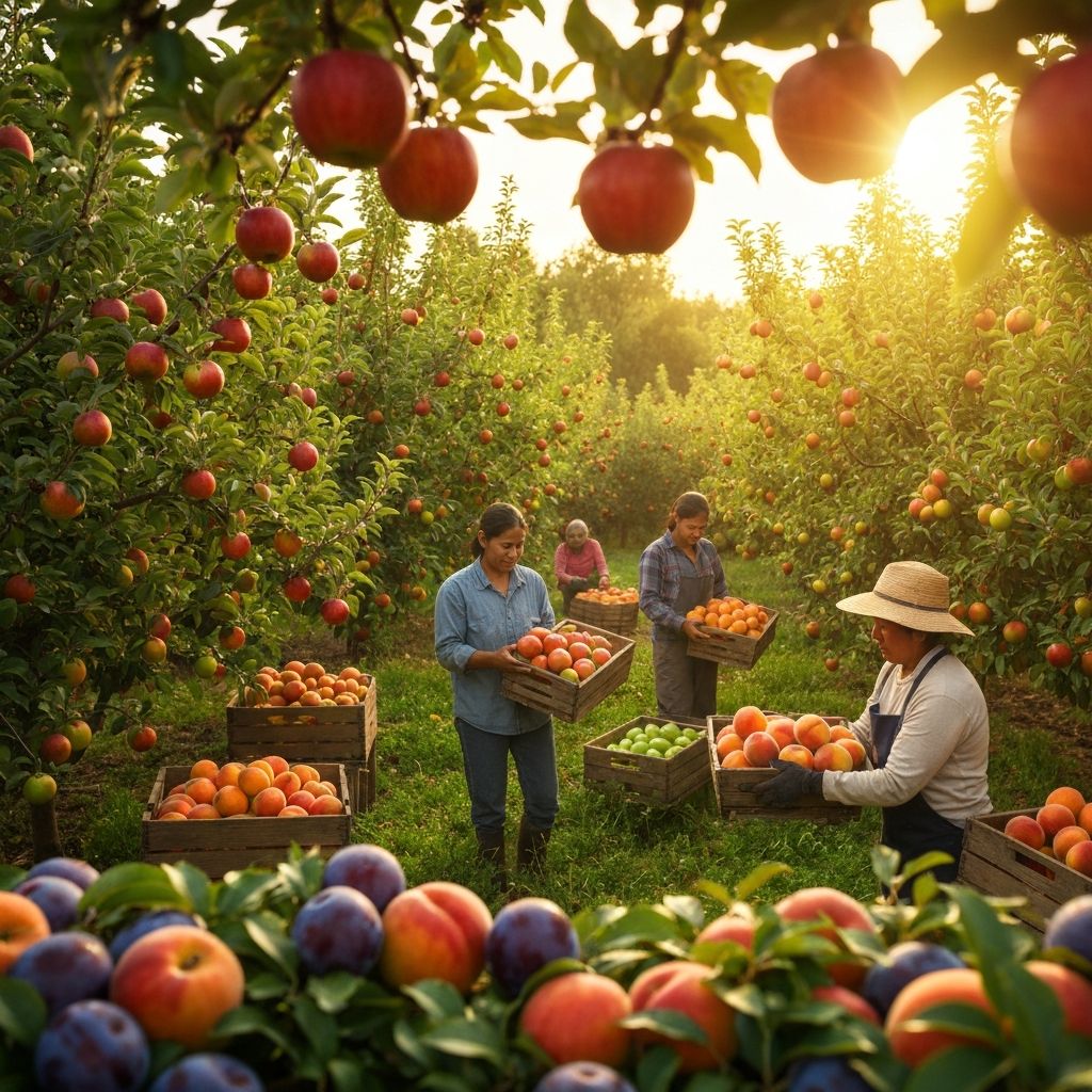 Seasonal Fruits & Crops
