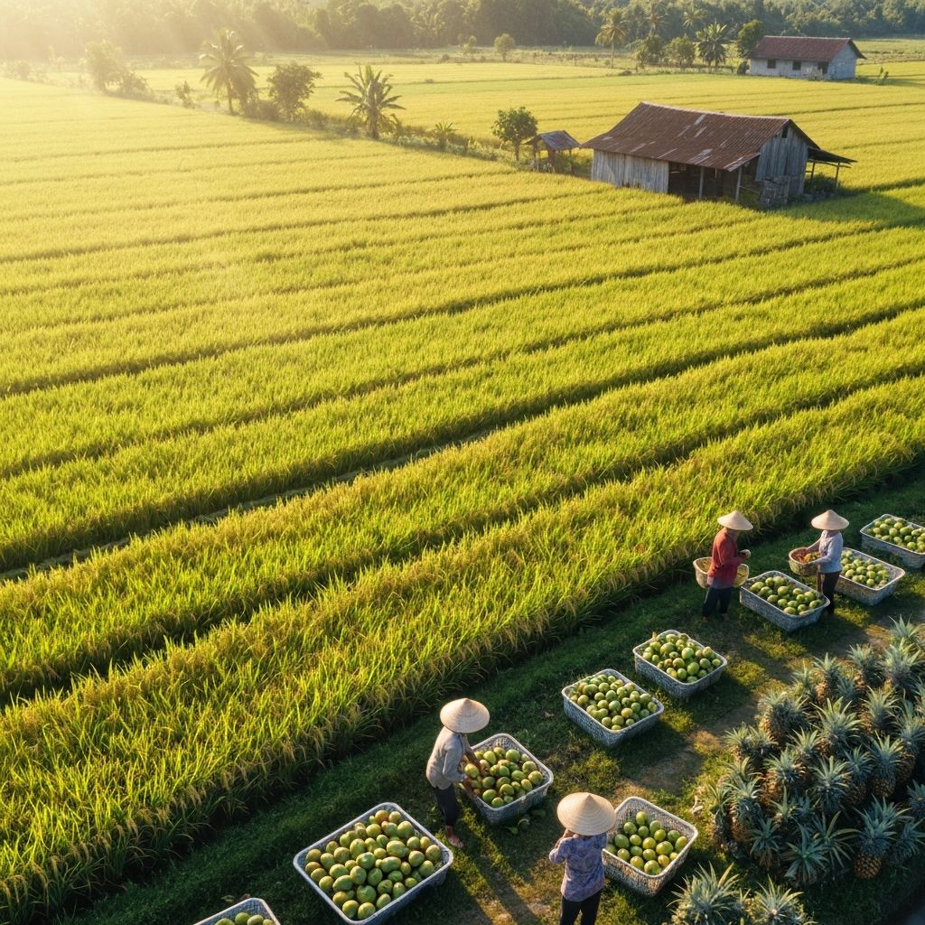 Crops (Paddy & Others) & Fruits